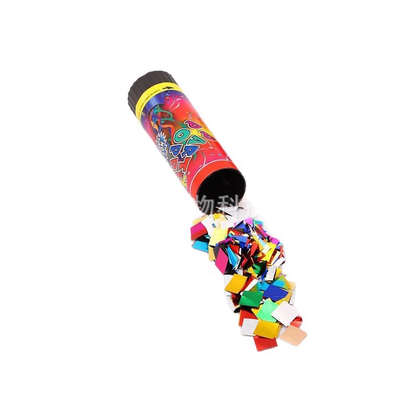 Fronteriza 11cm primavera regalos de boda rociador pétalos lluvia pequeño saludo fábrica de rebanadas coloridas en stock