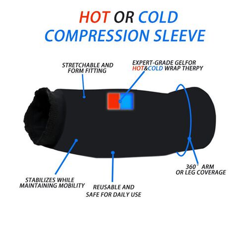 Gel Ice Pack Elbow Gel Cold Compress Protector Ice Wrist Ice Elbow Pad Hot and Cold Gel Pack Elastic Ice Pack