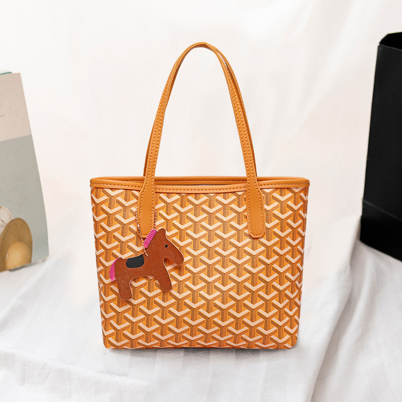 Bolso coreano de dientes de perro 2022, bolso de mano, bolso de moda de comercio exterior, bolso de cubo al por mayor, bolso de hombro, bolso de impresión