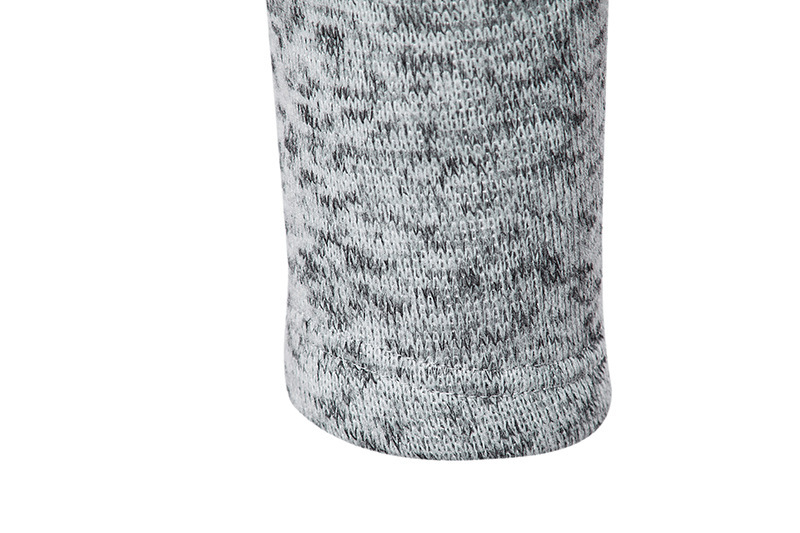 Herren Strickpullover Mit Reißverschluss Und Stehkragen_voghion.com