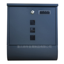 邮政信箱挂墙带锁意见箱别墅报箱户外邮箱铸铝雨水邮筒壁挂式