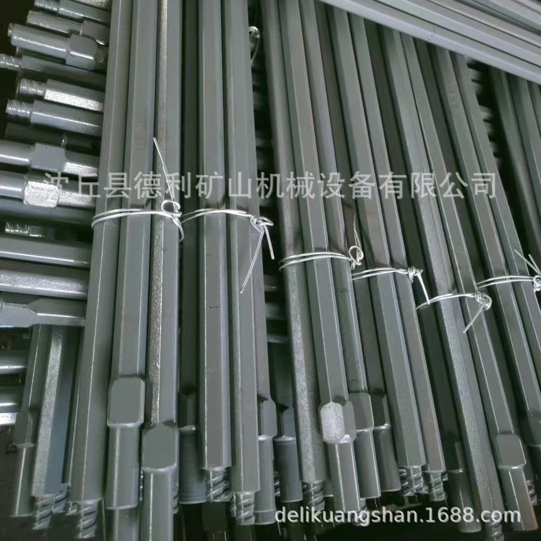 球磨机优质B22钻杆角磨机B22四壁一体钻杆锚杆钻杆连接钻杆