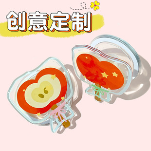 Original Acrylic Mobile Phone Airbag Holder for Men and Women, Anti-Lost Support Holder, Rotatable and Telescopic Lazy Artifact Manufacturer
