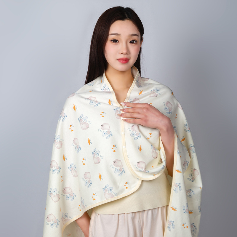 産婦月子ストール妊婦産後授乳防寒肩口マント式多機能オフィスマント|undefined