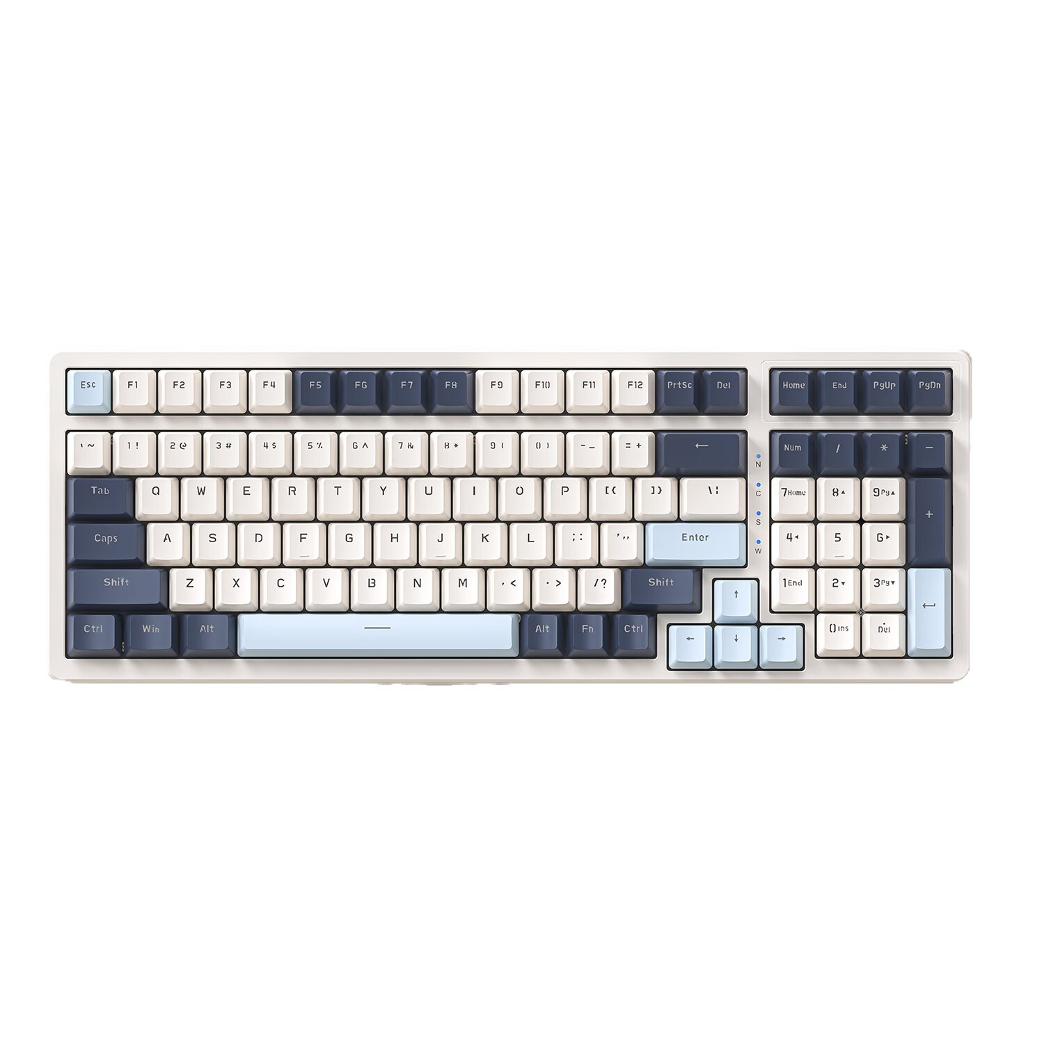 Teclado mecánico K3MAX personalizado estructura de junta en caliente intercambiable 100 teclas de escritorio computadora portátil de oficina