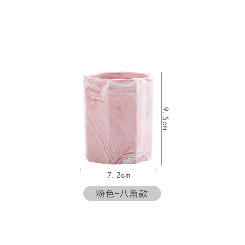 北欧創意事務デスクトップ収納ボックス陶磁器化粧筆筒家庭用置物文房具用品収納缶卸売り|undefined