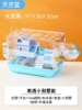 Hamster Cage Acrylic High Translucency Villa Model Sky Blue