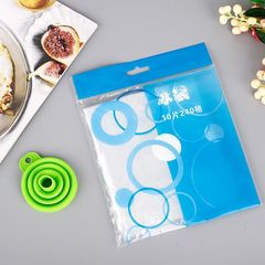 Ice bag, self-sealing ice bag, disposable ice tray bag, water-filled ice-making fresh-keeping bag, 10 pieces/pack