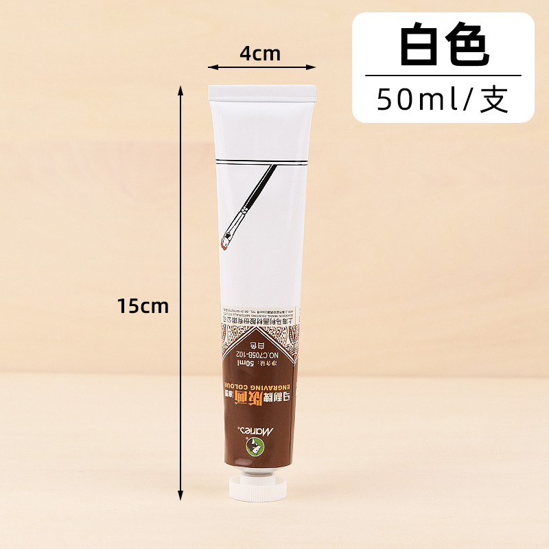 Marley marca tinta de impresión 50ml tinta de impresión de color herramienta de impresión de aceite de impresión especial 100ml tinta de 6 colores