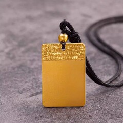 ベトナムの沙金は無事です。金色の男性のペンダントの方のブランドは平安祥雲福のブランドを伝承しています。