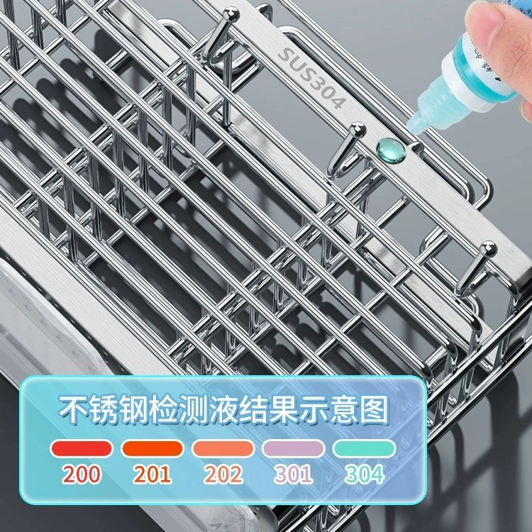 Chopsticks stainless steel for home use, drying rack, kitchenware, storage system