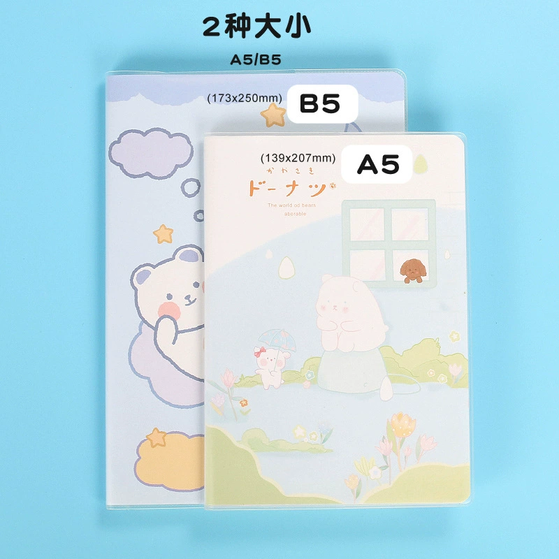 Laptop, book, big waterproof fresh notebook, for students