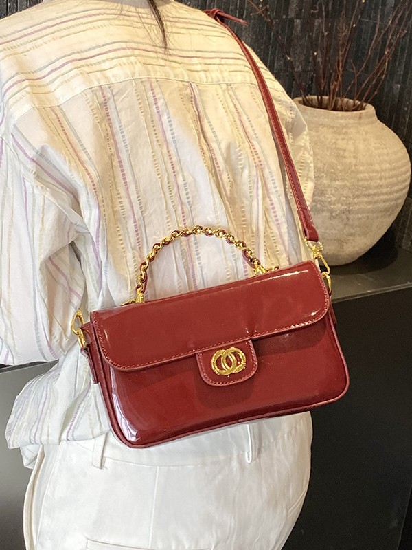 Bolso de mano de moda con cierre de mujer 2025 nuevo lujo retrógrado bolso de hombro de moda bolso de viaje de mujer