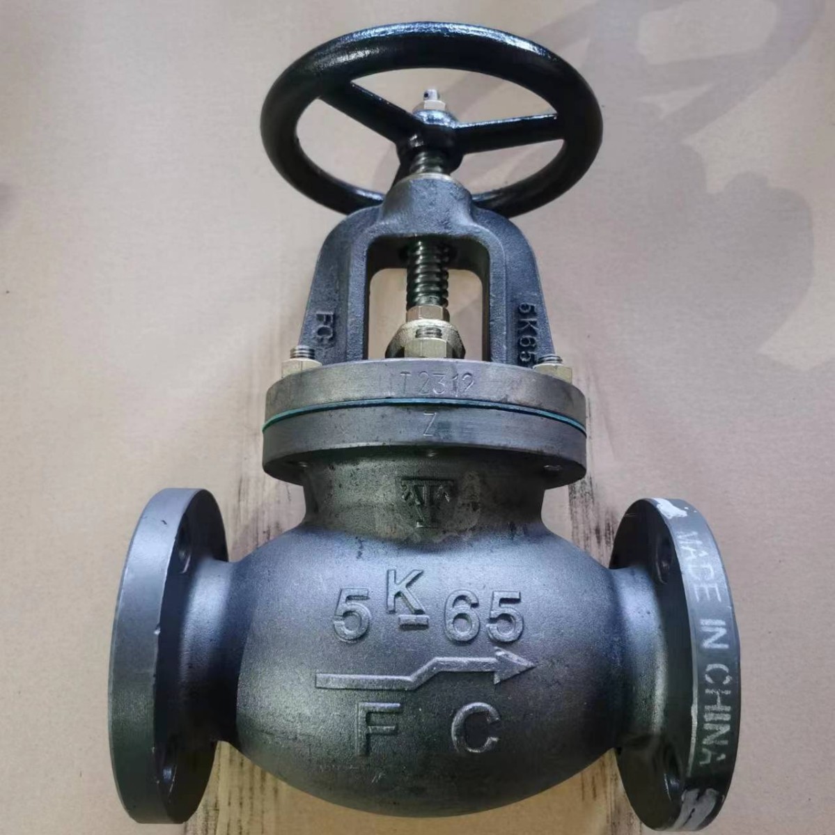 厂家直供/一手货源批发手动日标JIS铸铁法兰直通截止阀F7305