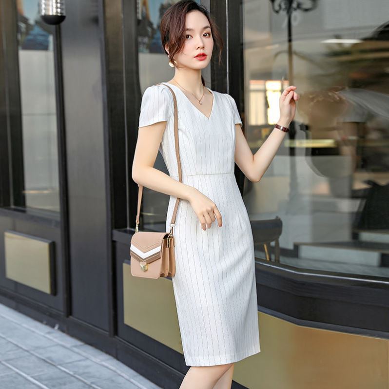 B1523 940K VÁY ĐẦM LIỀN THÂN NỮ DONTDIA THỜI TRANG NỮ ĐỒ CÔNG SỞ G03 SẢN PHẨM MỚI