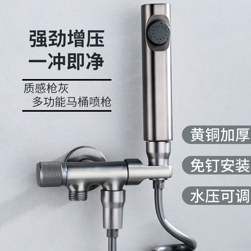 Toilet, bidet, hygienic set