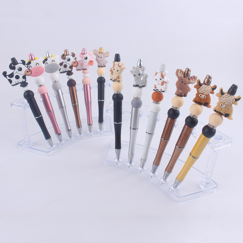 1 Piece Animal Class Learning Daily Plastic Silica Gel Cartoon Style Cute Gel Pen display picture 1