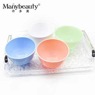 Facial Mask Bowl Plastic Mixing Mud Mask Blending Non-Silicone Thickeneded Wet Compress Odor-Free Beauty Salon Special Spa Tool