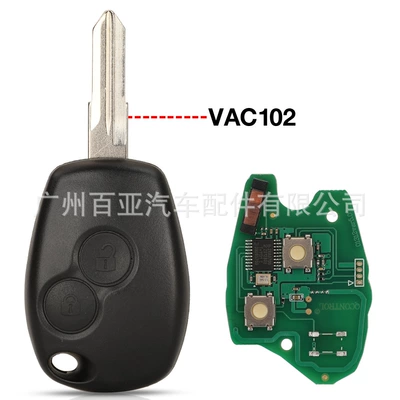 key Renault remote | Car Keys - pcf7946-vac102