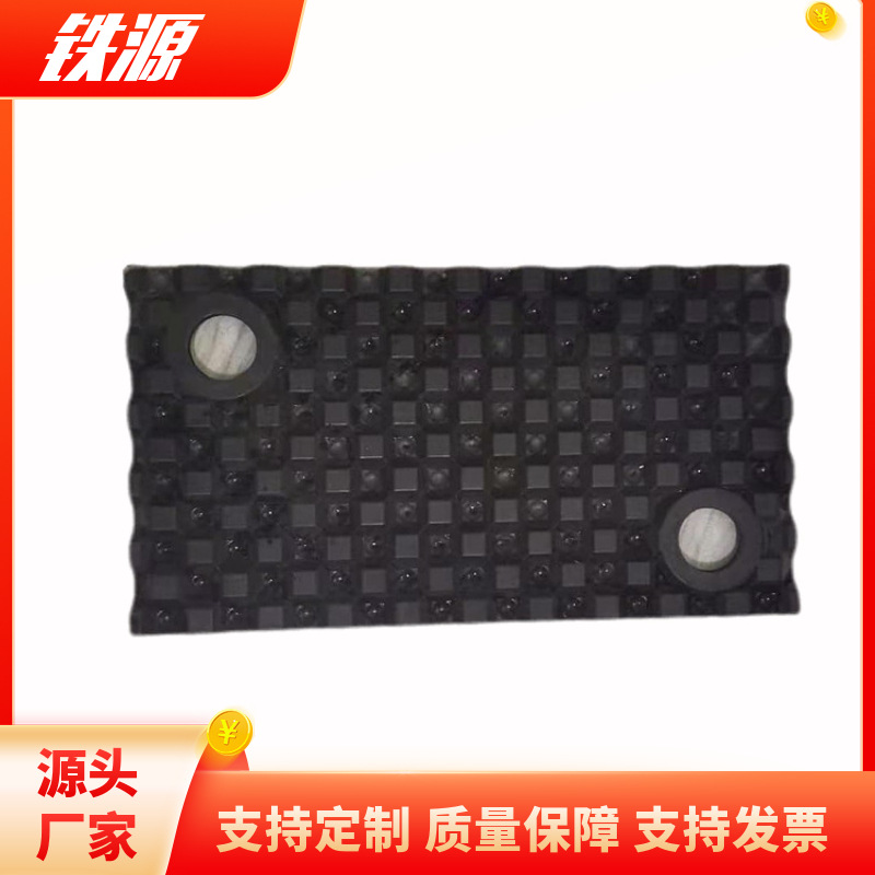 DTVI2型铁垫板下橡胶垫板 钢轨绝缘橡胶垫板 规格齐全 现货