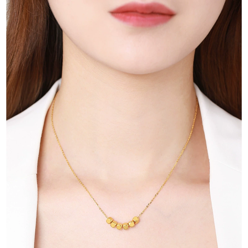 仟鑫珠宝 Golden beads, accessory, creative accessories, 24 carat, wholesale