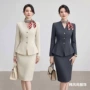 播音春季气质职业工作服