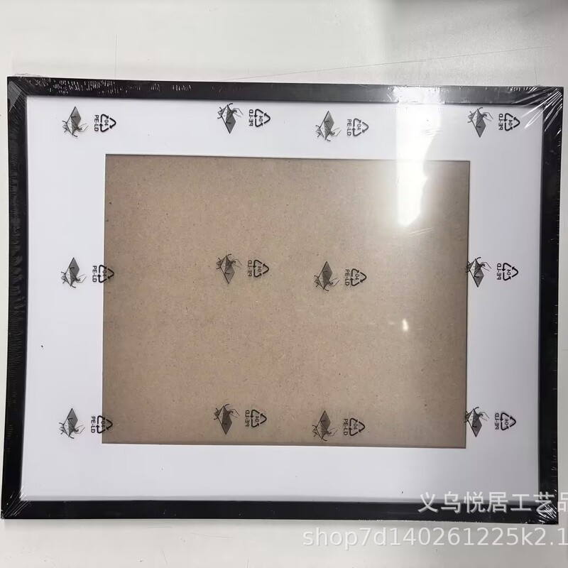 Cross-Border Wooden Photo Frame Set Pvc Poster Frame 11x14inch A3A4 Creative DIY Couple Commemorative Photo Frame Wholesale