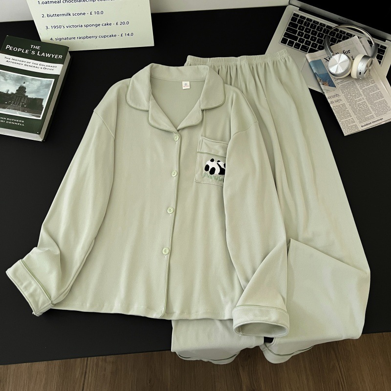 Al por mayor transfronterizo lindo cachorro pijama de lana de otoño y invierno para mujeres nuevo tipo se puede usar con ropa de casa cálida y dulce