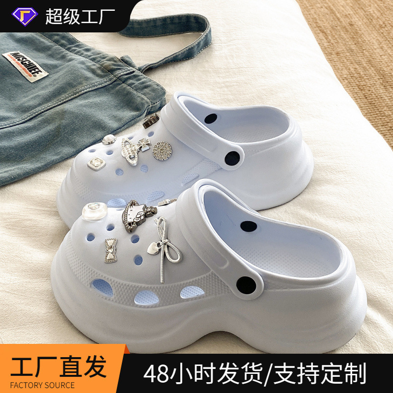 Eva Clogs for Women, Suitable for Outdoor Travel, Creative and Unique, Versatile for Summer, Casual, Lightweight, Thick-Soled, Closed-Toe Slippers Eva Clogs for Women, Suitable for Outdoor Travel, Creative and Unique, Versatile for Summer, Casual, Lightweight, Thick-Soled, Closed-Toe Slippers