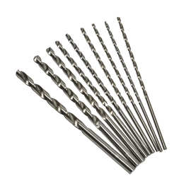 定制加长钻高速钢直柄麻花钻头套装手电钻打深孔工具木工麻花钻头