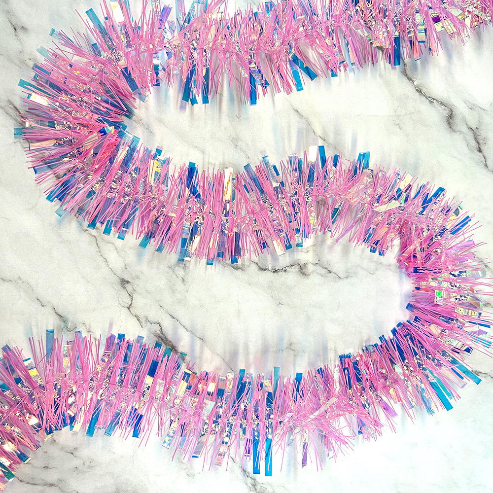 Colorido oro de lana alargada cinta de colores suministros de boda Día de los niños cumpleaños Navidad boda escalera decoración del aula