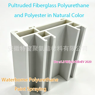 车间隔断玻璃钢型材 FRP 防腐绝缘框架 污水站酸碱区隔断构件