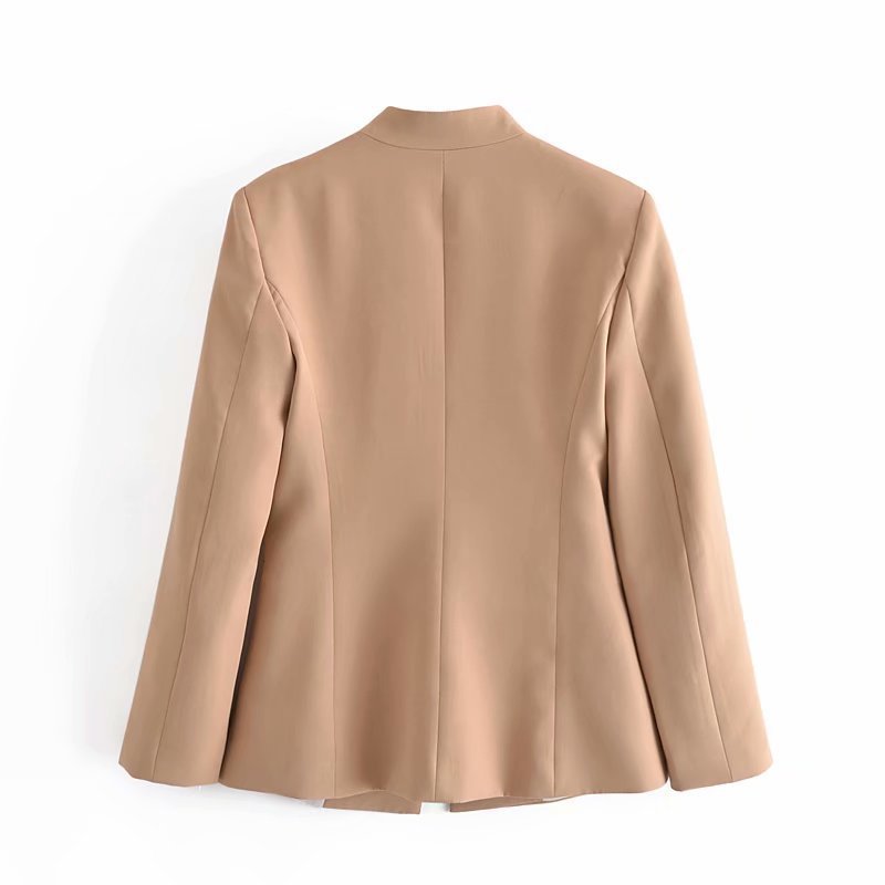 Women's Coat Long Sleeve Blazers Business Solid Color display picture 14