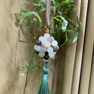Jin Yutang Hetian Jade dress Pendant Handmade Beads Selected Fashionable and Beautiful to Wear