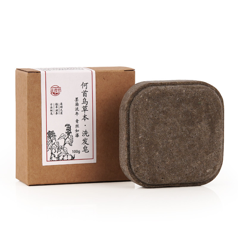 Jabón de Champú de Hierbas Naturales con Control de Grasa y Humectante para Cuidado del Cabello image 12