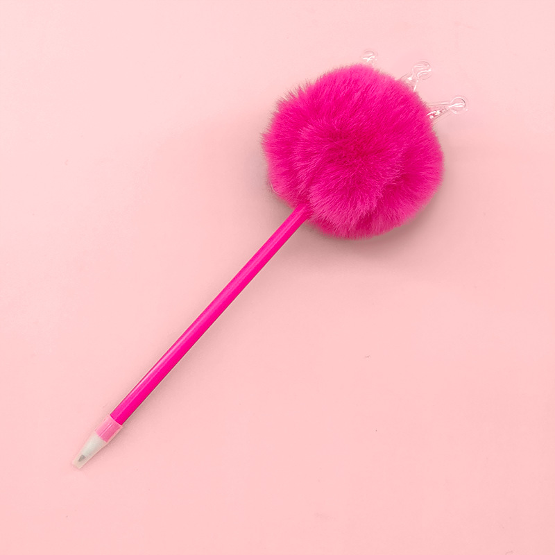 Bolígrafo con forma de corona, bolígrafo de punta redonda con relleno de arenas movedizas de colores, regalo publicitario, premio creativo, bolígrafo con forma de corona de alta calidad