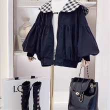 女童外套2025秋季新款儿童韩版休闲夹克小女孩洋气深秋夹棉上衣潮