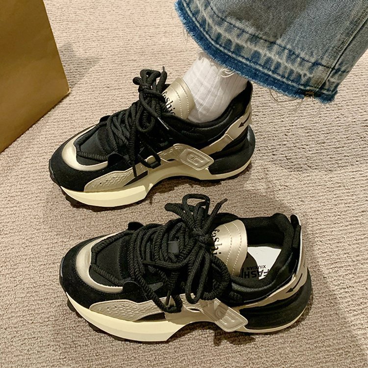 Versatile Women's Dad Running Shoes With Thick Soles And Comfort_voghion.com