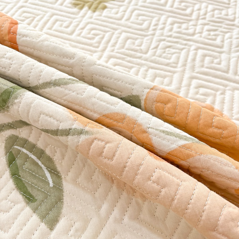 2024 nuevo producto de impresión de algodón cubierta de cama de algodón ins ventana doble cubierta de cama lavable a máquina multipieza conjunto exclusivo transfronterizo