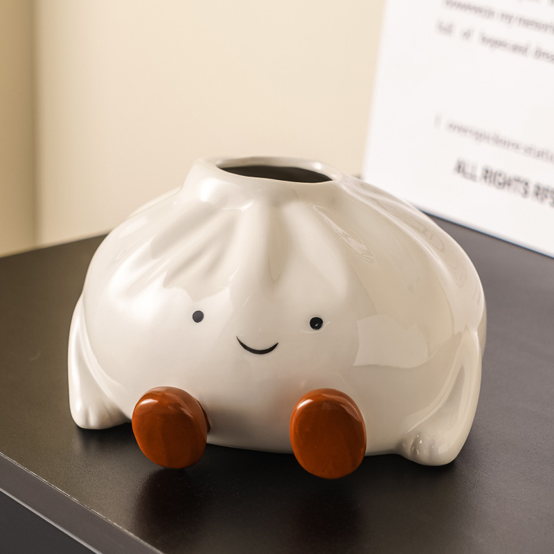 リビングルームやダイニングテーブル用の創造的な陶器のパン型のティッシュボックス、かわいい装飾品、見栄えの良いホーム、かわいいティッシュボックス|undefined