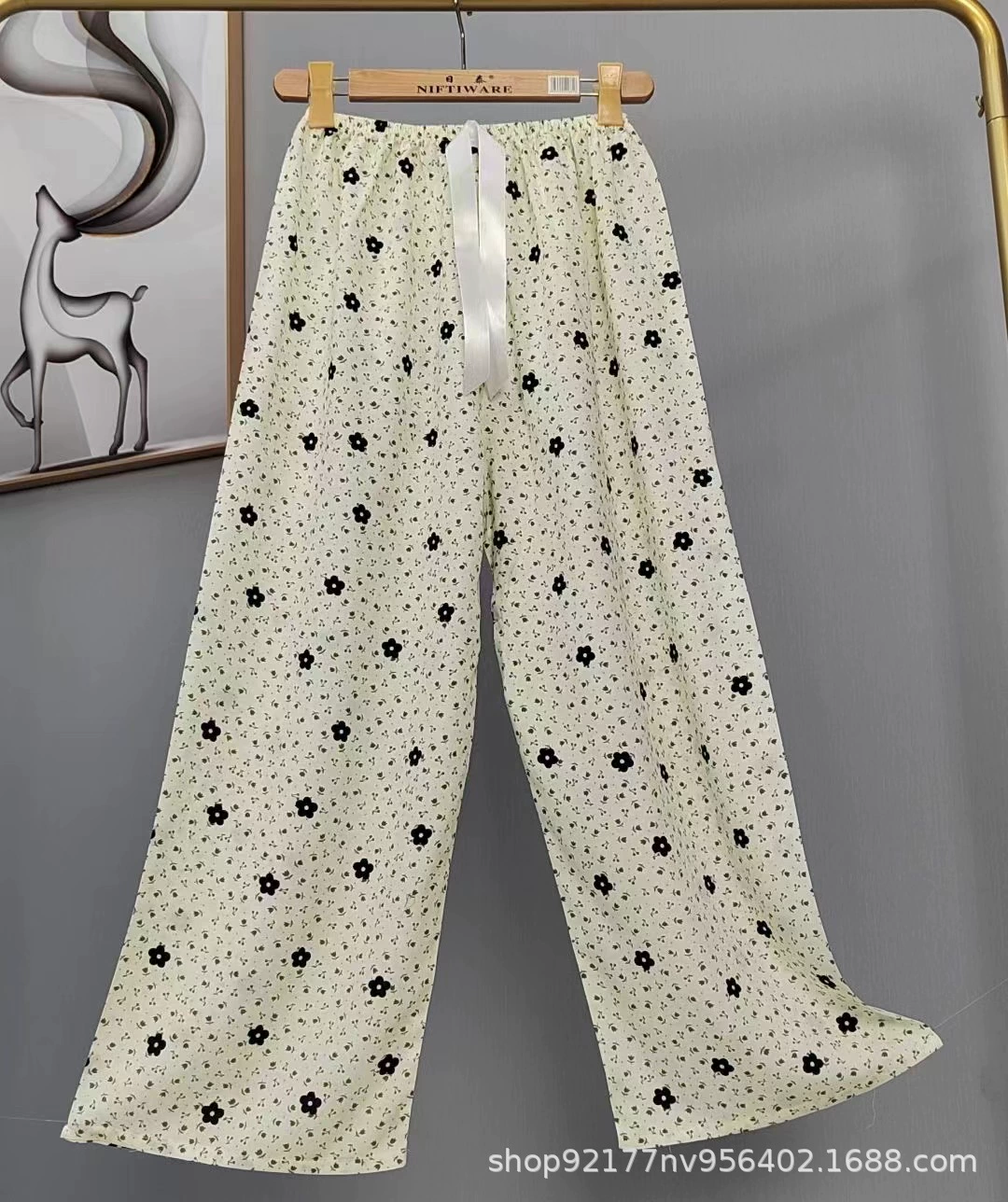 Summer trousers, thin pijama for leisure, Chinese style