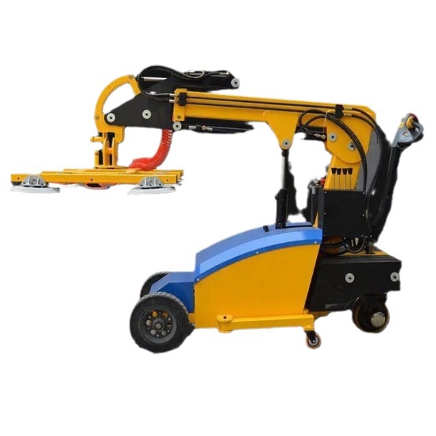 Vehículo automático de montaje de vidrio al vacío, gran camión de transporte de vidrio, ventosa de vidrio de pared cortina de gran succión
