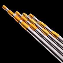 不锈钢抄网杆万能伸缩杆高空摘果杆多功能杆槐花杆镰刀鱼叉收缩