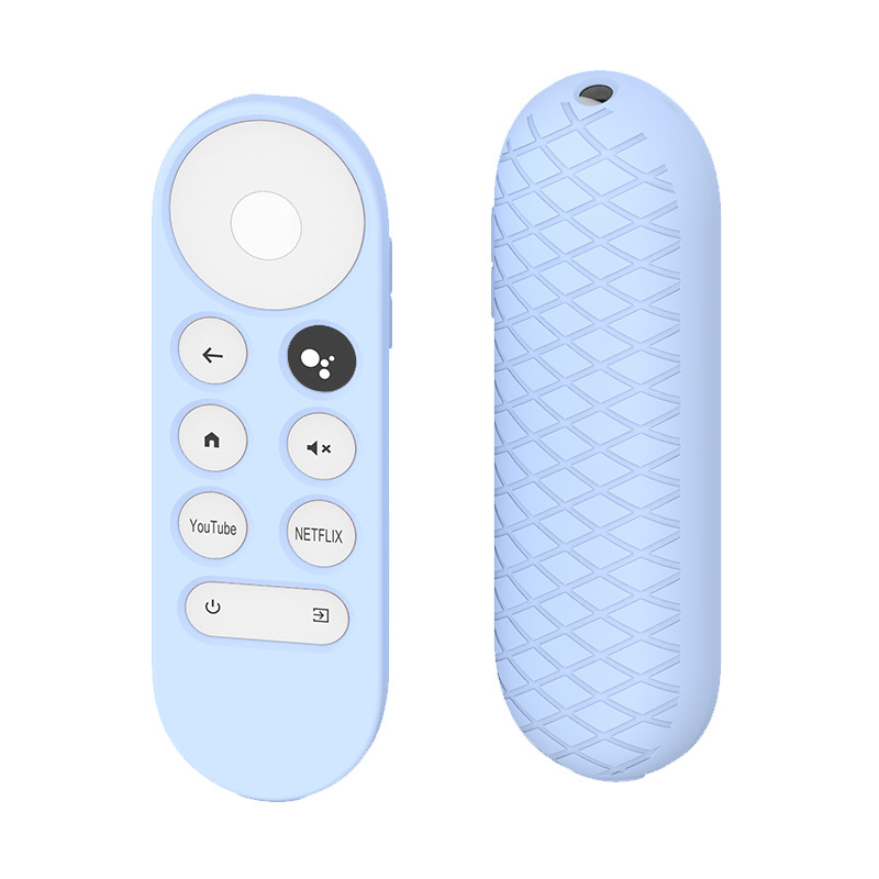 Aplicable al nuevo control remoto Google Chromecast 2020 cubierta protectora de silicona control remoto Google TV