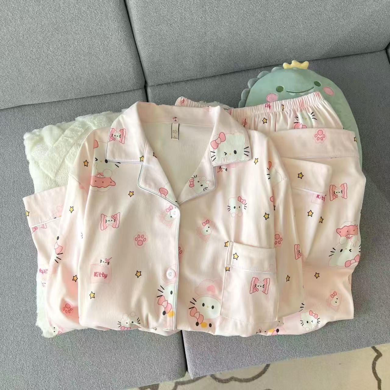 Al por mayor transfronterizo explosión de invierno de ternilla pijama caliente de manga larga de mujeres cardigans con la solapa ropa de hogar gruesa ropa exterior