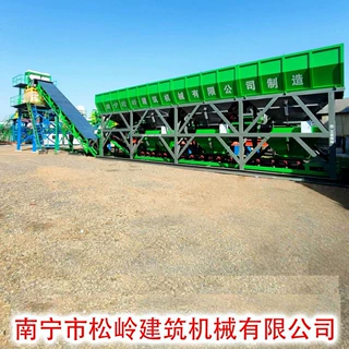HZS-120模块化免基础搅拌站混凝土搅拌站松岭大型搅拌运输设备