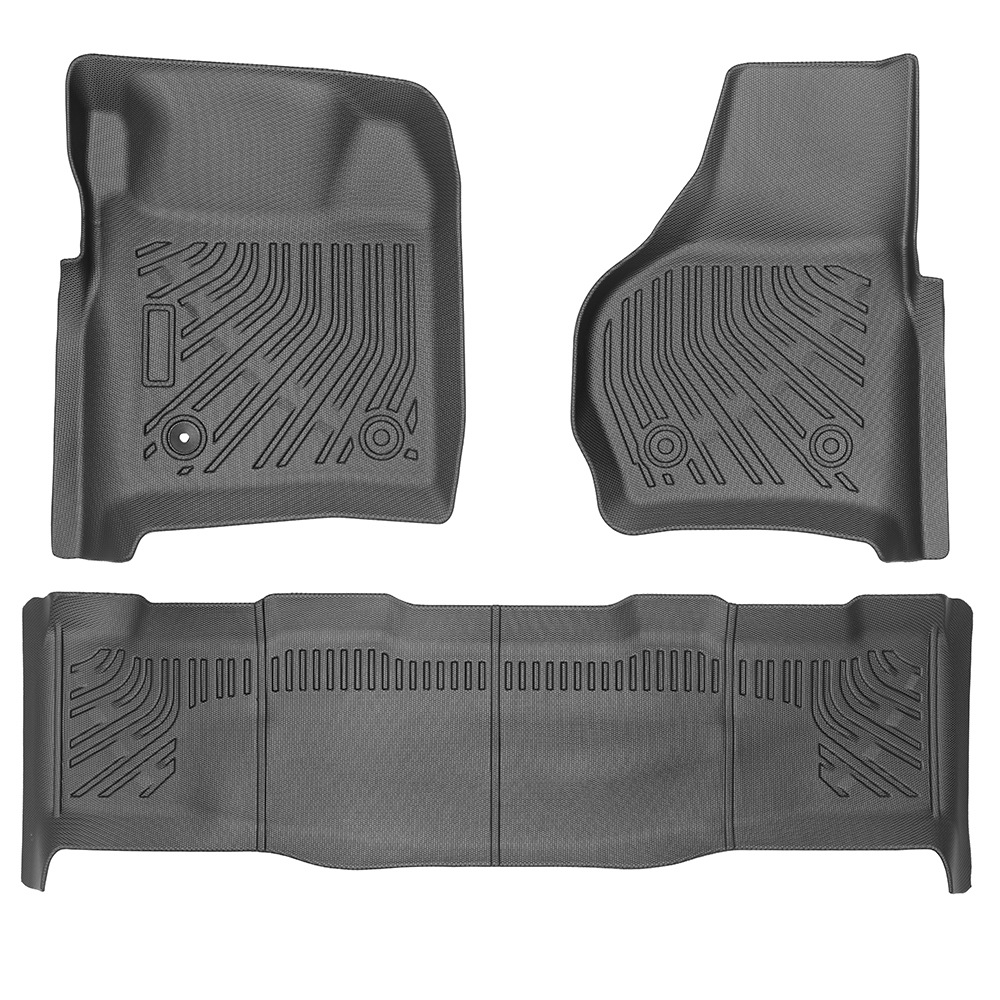 Para Ford F - 250 super cabina 1999 - 2007 TPE Foot Pads 3D todo el tiempo
