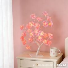 �羳����ʵƿɲ�ж���ϵ���USB����LED����õ�廨����װ��Сҹ��