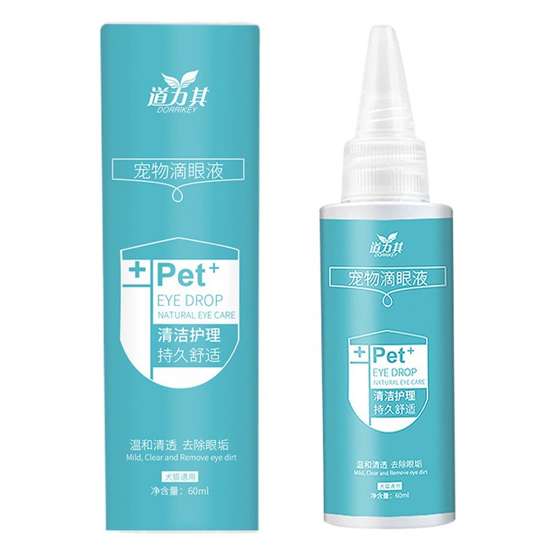 Оптовая продажа: Глазные капли Daoliqi для животных, 60 мл – Средство для промывания глаз собак и кошек, уход за глазами, товары для ухода за животными