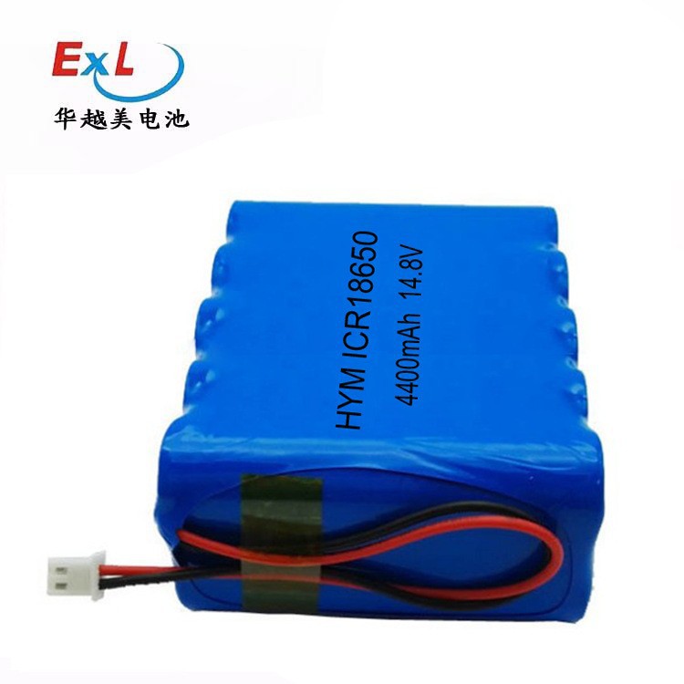 18650 리튬 배터리 14.8v 진공 청소기 전기 공구 충전식 리튬 배터리 팩 4 문자열 2 및